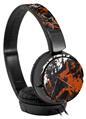 Decal style Skin Wrap for Sony MDR ZX110 Headphones Baja 0003 Burnt Orange (HEADPHONES NOT INCLUDED)