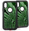 2x Decal style Skin Wrap Set compatible with Otterbox Defender iPhone X and Xs Case - Camo (CASE NOT INCLUDED)