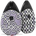 Skin Decal Wrap 2 Pack compatible with Suorin Drop Locknodes 03 Lavender VAPE NOT INCLUDED