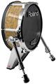 Skin Wrap works with Roland vDrum Shell KD-140 Kick Bass Drum Exotic Wood Karelian Burl (DRUM NOT INCLUDED)