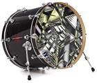 Vinyl Decal Skin Wrap for 22" Bass Kick Drum Head Like Clockwork - DRUM HEAD NOT INCLUDED