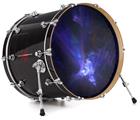 Vinyl Decal Skin Wrap for 22" Bass Kick Drum Head Hidden - DRUM HEAD NOT INCLUDED