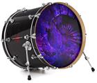 Vinyl Decal Skin Wrap for 22" Bass Kick Drum Head Refocus - DRUM HEAD NOT INCLUDED