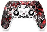 Skin Decal Wrap works with Original Google Stadia Controller Skull Splatter Skin Only CONTROLLER NOT INCLUDED