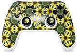 Skin Decal Wrap works with Original Google Stadia Controller Daisies Yellow Skin Only CONTROLLER NOT INCLUDED