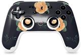 Skin Decal Wrap works with Original Google Stadia Controller Poppy Orange Navy Skin Only CONTROLLER NOT INCLUDED