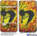 iPod Touch 2G & 3G Skin - Tie Dye Kokopelli