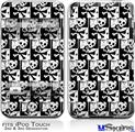 iPod Touch 2G & 3G Skin - Skull Checker