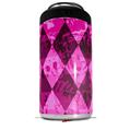 WraptorSkinz Skin Decal Wrap compatible with Yeti 16oz Tall Colster Can Cooler Insulator Pink Diamond (COOLER NOT INCLUDED)