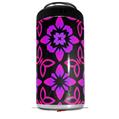 WraptorSkinz Skin Decal Wrap compatible with Yeti 16oz Tall Colster Can Cooler Insulator Pink Floral (COOLER NOT INCLUDED)