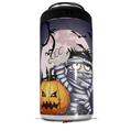 WraptorSkinz Skin Decal Wrap compatible with Yeti 16oz Tall Colster Can Cooler Insulator Halloween Jack O Lantern Pumpkin Bats and Zombie Mummy (COOLER NOT INCLUDED)