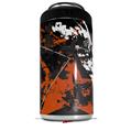 WraptorSkinz Skin Decal Wrap compatible with Yeti 16oz Tall Colster Can Cooler Insulator Baja 0003 Burnt Orange (COOLER NOT INCLUDED)