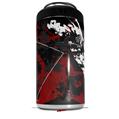 WraptorSkinz Skin Decal Wrap compatible with Yeti 16oz Tall Colster Can Cooler Insulator Baja 0003 Red Dark (COOLER NOT INCLUDED)