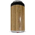 WraptorSkinz Skin Decal Wrap compatible with Yeti 16oz Tall Colster Can Cooler Insulator Exotic Wood Zebra Wood Vertical (COOLER NOT INCLUDED)