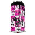 WraptorSkinz Skin Decal Wrap compatible with Yeti 16oz Tall Colster Can Cooler Insulator Pink Graffiti (COOLER NOT INCLUDED)