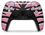 WraptorSkinz Skin Wrap compatible with the Sony PS5 DualSense Controller Pink Tiger (CONTROLLER NOT INCLUDED)