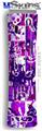 XBOX 360 Faceplate Skin - Purple Checker Graffiti