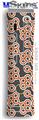 XBOX 360 Faceplate Skin - Locknodes 02 Burnt Orange