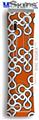 XBOX 360 Faceplate Skin - Locknodes 03 Burnt Orange