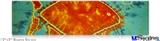 12x3 Bumper Sticker (Permanent) - Tie Dye Fish 100