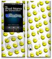 iPod Nano 5G Skin - Smileys on White