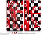 Checkerboard Splatter - Decal Style skin fits Zune 80/120GB  (ZUNE SOLD SEPARATELY)