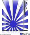 Sony PS3 Skin - Rising Sun Japanese Blue