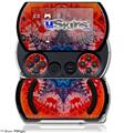 Tie Dye Star 100 - Decal Style Skins (fits Sony PSPgo)