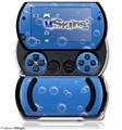 Bubbles Blue - Decal Style Skins (fits Sony PSPgo)