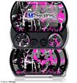 SceneKid Pink - Decal Style Skins (fits Sony PSPgo)