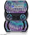 Tie Dye Purple Stripes - Decal Style Skins (fits Sony PSPgo)