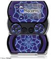 Tie Dye Purple Stars - Decal Style Skins (fits Sony PSPgo)