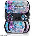 Graffiti Splatter - Decal Style Skins (fits Sony PSPgo)