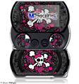 Girly Skull Bones - Decal Style Skins (fits Sony PSPgo)