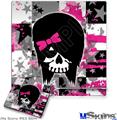 Decal Skin compatible with Sony PS3 Slim Scene Kid Girl Skull