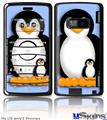 LG enV2 Skin - Penguins on Blue