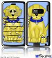 LG enV2 Skin - Puppy Dogs on Blue