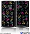 LG enV2 Skin - Kearas Peace Signs Black