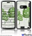 LG enV2 Skin - Mushrooms Green