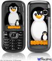 LG Rumor 2 Skin - Penguins on Black