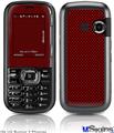 LG Rumor 2 Skin - Carbon Fiber Red