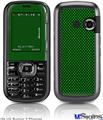 LG Rumor 2 Skin - Carbon Fiber Green