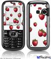 LG Rumor 2 Skin - Strawberries on White