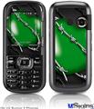 LG Rumor 2 Skin - Barbwire Heart Green