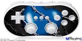 Wii Classic Controller Skin - Barbwire Heart Blue