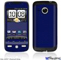 HTC Droid Eris Skin - Carbon Fiber Blue