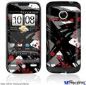 HTC Droid Eris Skin - Abstract 02 Red