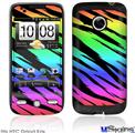 HTC Droid Eris Skin - Tiger Rainbow