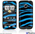 HTC Droid Eris Skin - Zebra Blue