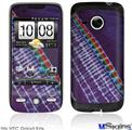 HTC Droid Eris Skin - Tie Dye Alls Purple